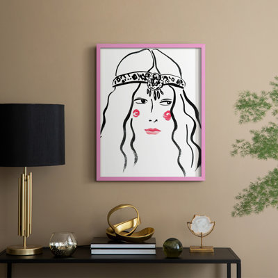 BlossomII Framed Print - Solid Wood