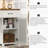 67''H Executive Desk With Hutch & 5 Drawers-1037537676