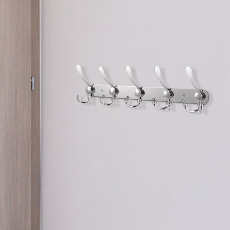Pantha Stainless Steel Wall Mounted Coat Rack