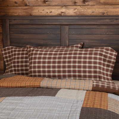 Rory 100% Cotton Plaid Pillowcase