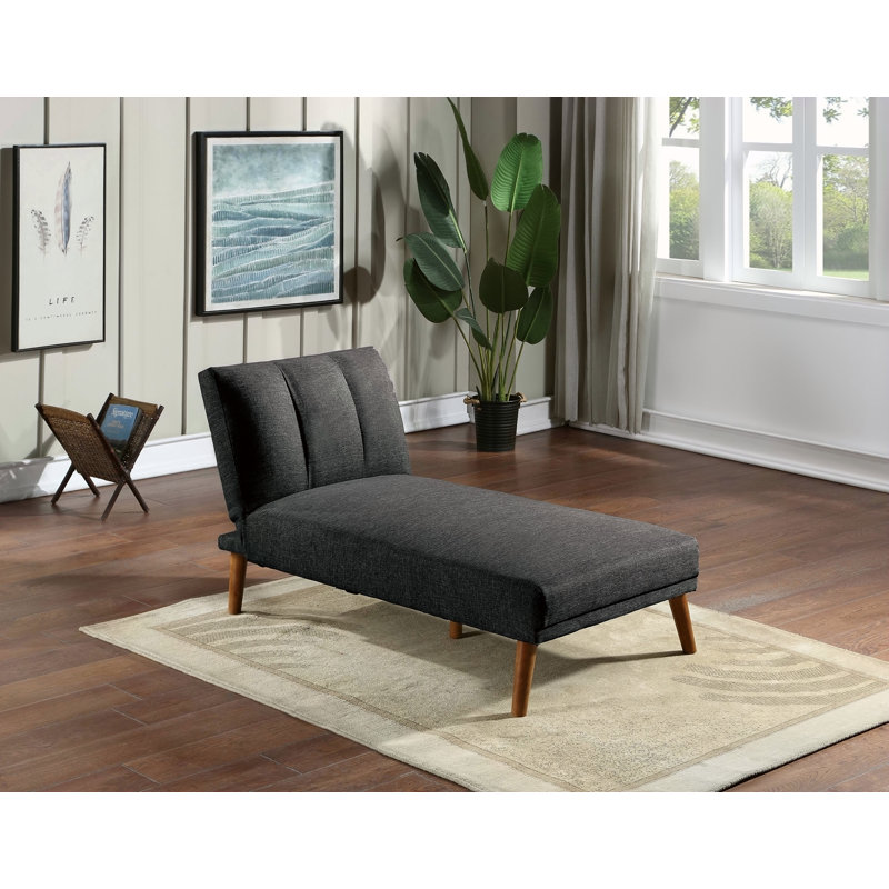 Canapé modulaire 2 pièces en polyfibre noir