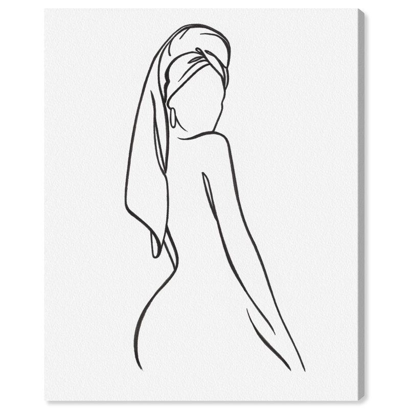 «Tillie Figurative Woman V on Canvas» par Wynwood Studio Print, H 24 po x l 20 po x P 0,8 po
