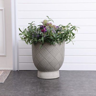 Pot à fleurs 16,5 po H