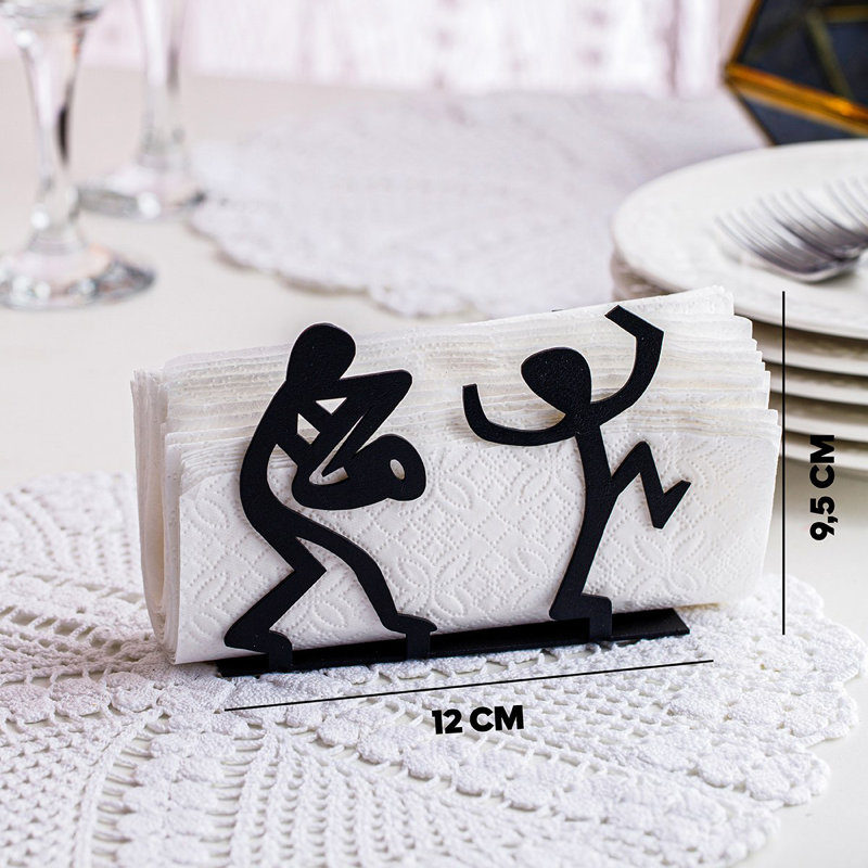 Metal Standing Napkin Holder