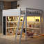 Solid Wood Loft Bed-1343713734-1343713735