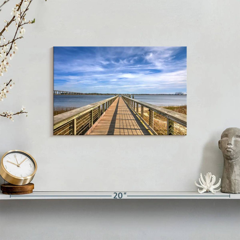 Aletra Daniel Island Pier, 8" H x 12" W