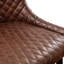 Precilla Upholstered Counter Stool with Metal Frame-424846770
