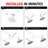 Dual Manifold Shower Kit With Pressure Balancing Valve & 6 Spray Patterns - Model 4366K, Wall Mount Shower Arm-111605775