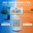 VEVOR 1500 Watt 5000 BTU Electric High Efficiency Radiator Space Heater with Adjustable Thermostat