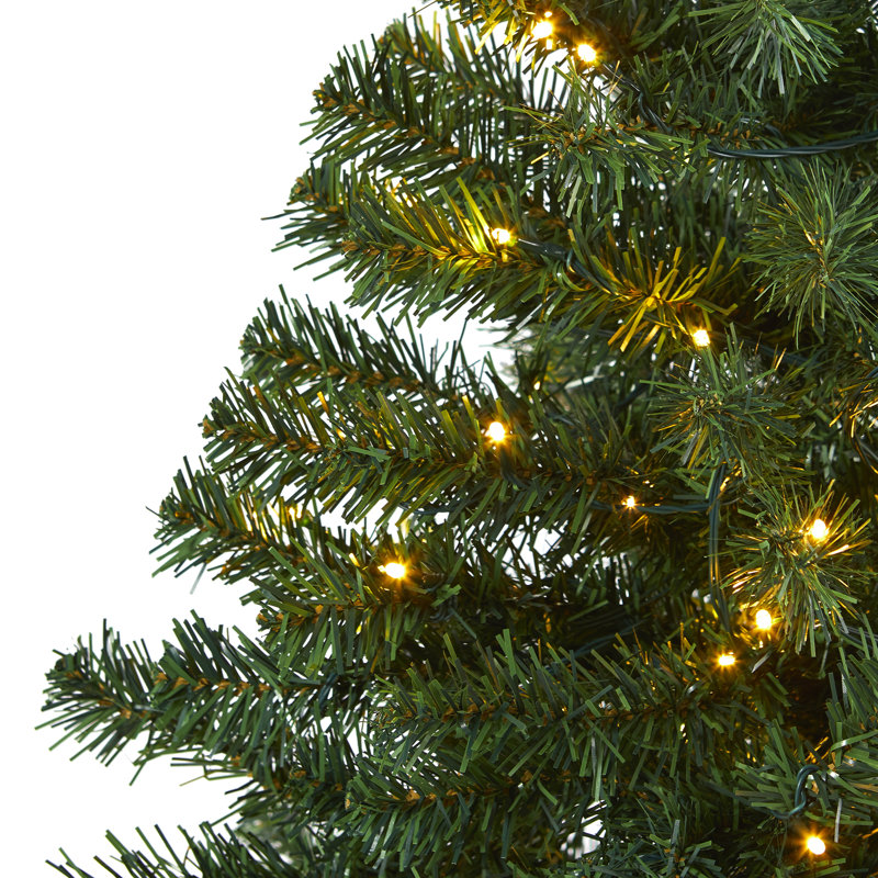 Arbre de Noël lumineux facile à installer, H 7 pi