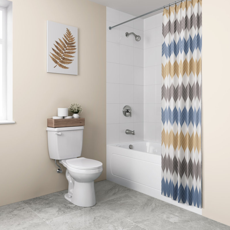 60'' x 32'' Soaking Acrylic Bathtub, Left