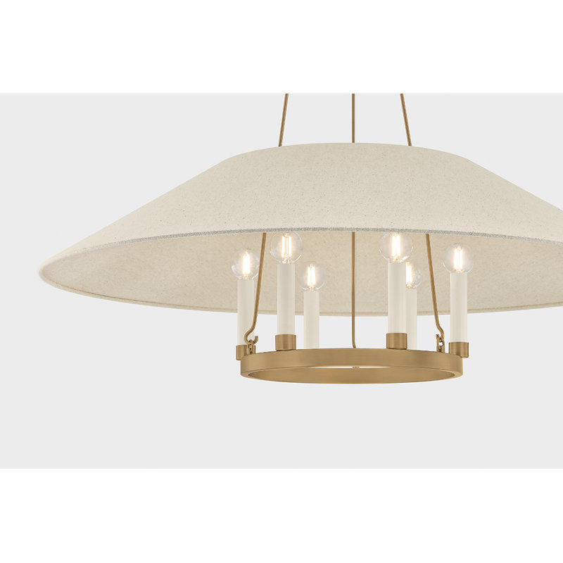 Archive Chandelier by Lauren Liess x Troy, Brass