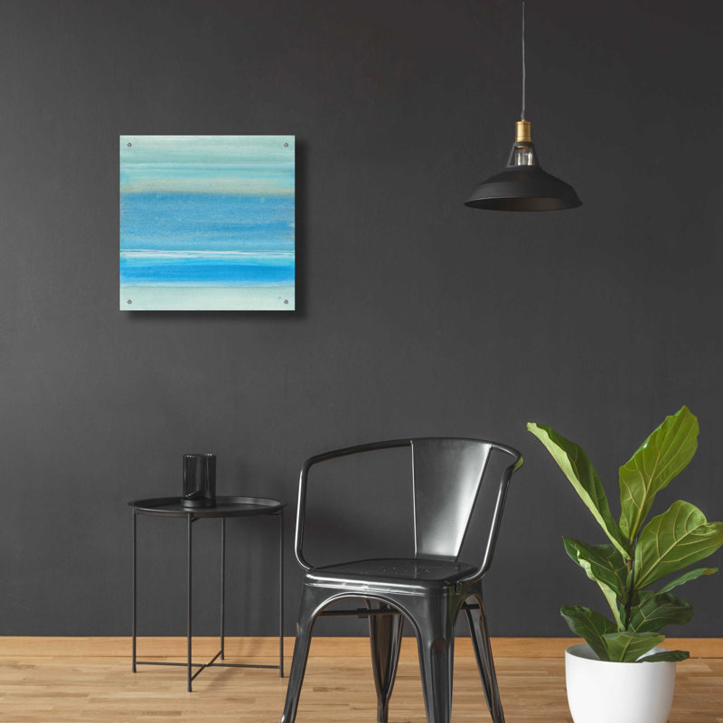 «Coastal Abstraction V» par Chris Paschke, H 24 po x l 24 po x P 0,2 po