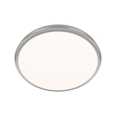 Parthenon 15" Dimmable LED Flush Mount With Built In Color Temperature Adjustability Switch From 2700K/3000K/3500K/4000K