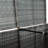 Double Wheelie Bin Shed Poly Rattan Anthracite/Black Outdoor Garbage-98740404