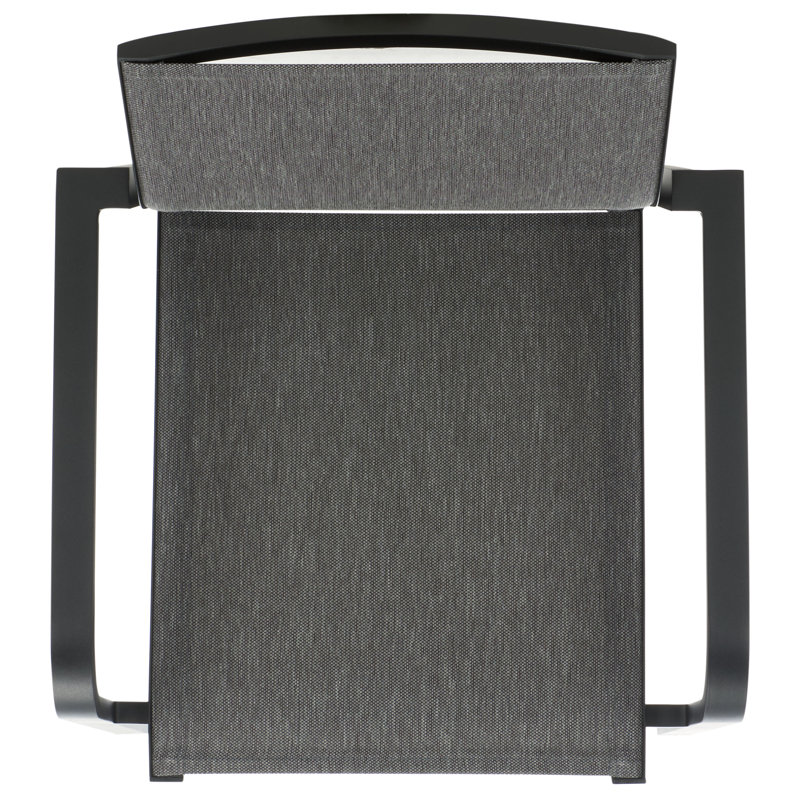 Ensemble de 2 fauteuils Olguin, Noir, noir, noir, noir