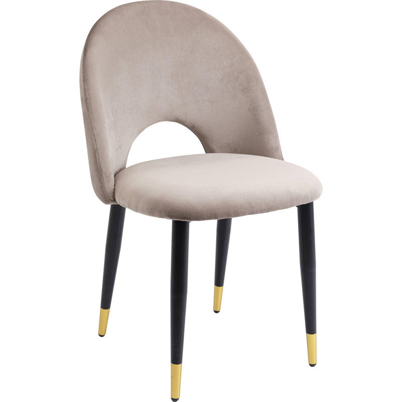 Chair Iris Velvet, Taupe