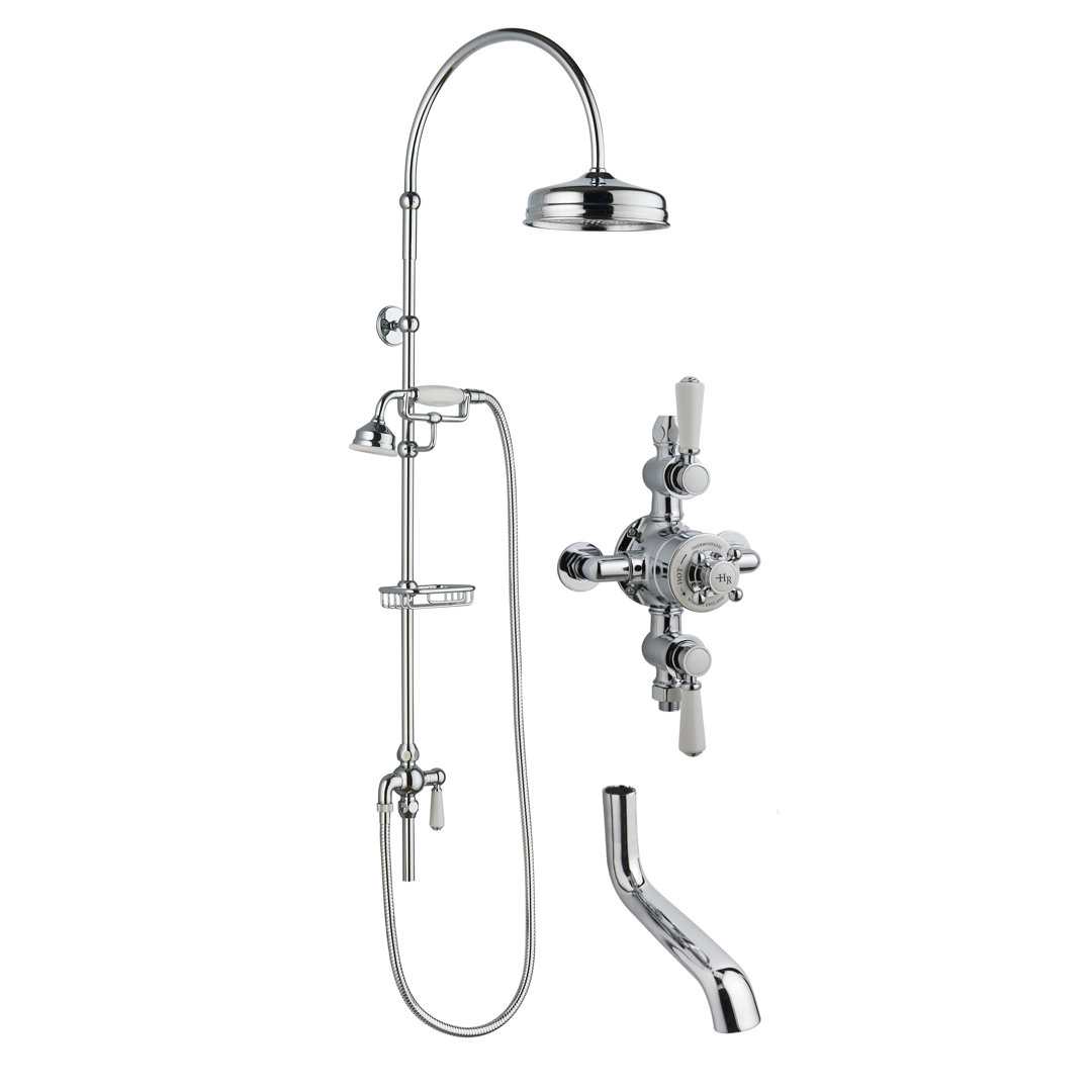 Mixer Shower with Dual Shower Head