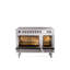 Cuisinière à induction 48 pouces avec 6 éléments à induction ILVE Nostalgie II Series (porte en verre)-805947510