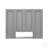 Modern Bathroom Cabinet With 5 Adjustable Shelves, Wall-Mounted Design, Soft-Closing Hinges, And Open Shelving For Enhanced Storage And Aesthetic Appeal-256442344