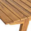 Table de 175 cm (69 pouces) en bois de haute qualité, idéale pour les repas en plein air. Finition élégante.