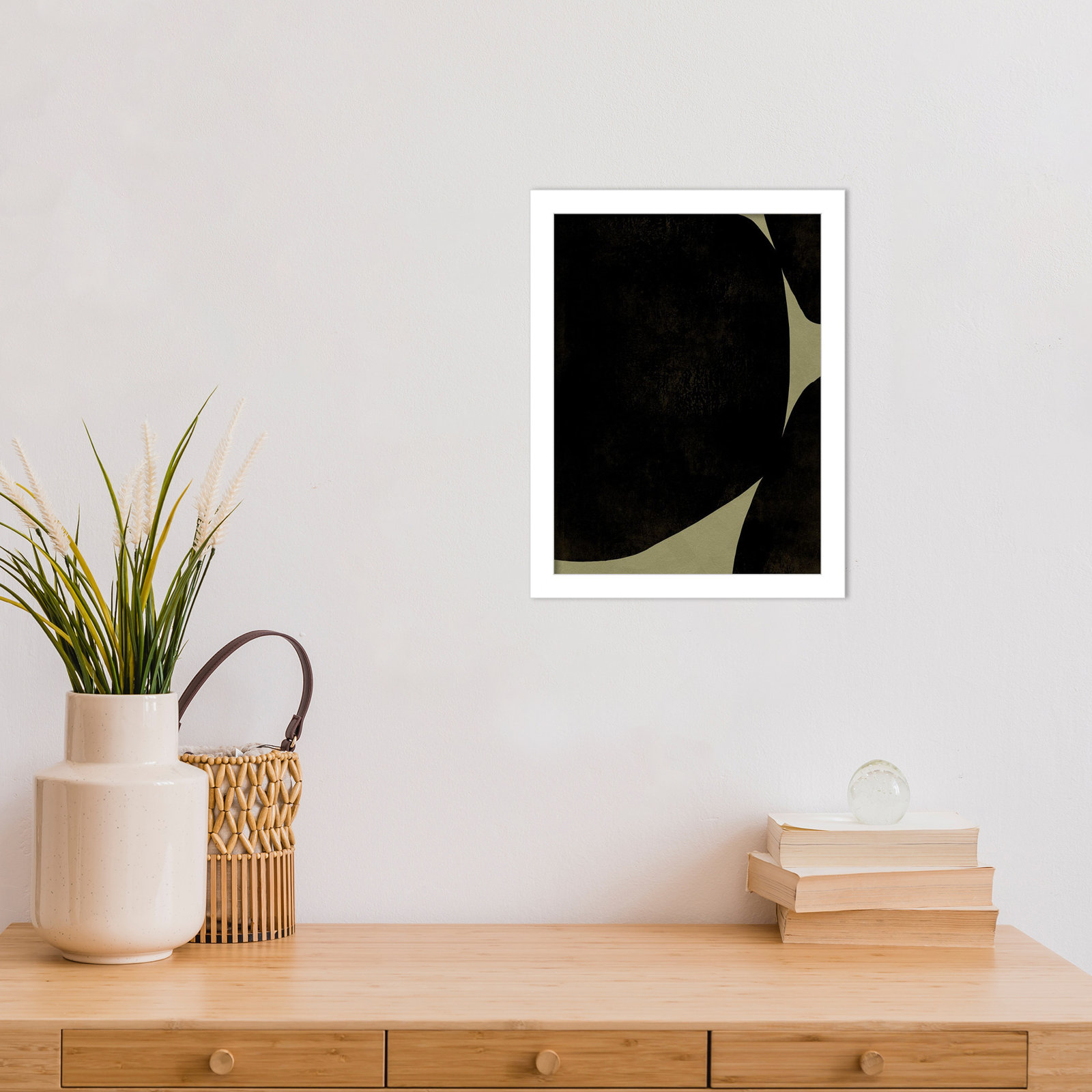 Heirloom Orbs I Print by Jacob Green, 13" H x 10" W x 1" D, White