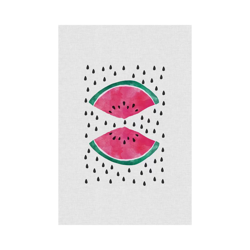 Watermelon Slices by Orara Studio - Wrapped Canvas Gallery-Wrapped Canvas Giclée, 101.6 cm H x 66.04 cm W x 1.91 cm D