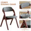 Chaise rembourrée empilable rembourrée et rembourrée-113580175