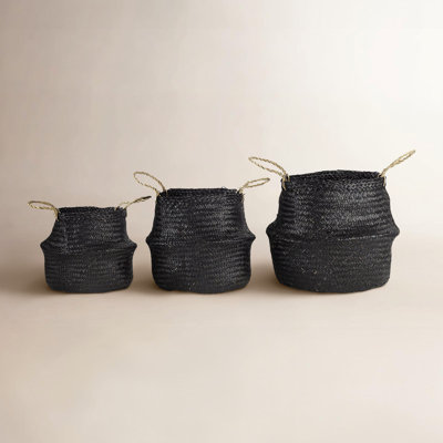 Joss & Main Gizella Wicker Decorative Basket