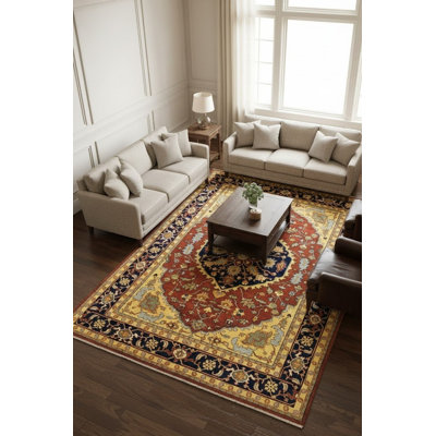 Performance Wool Oriental Indoor Rug
