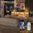 Headboard Queen Size White with Storage, LED Light, USB Ports & Power Outlets – High-Quality, Space-Saving Design-1319620270-1319620271