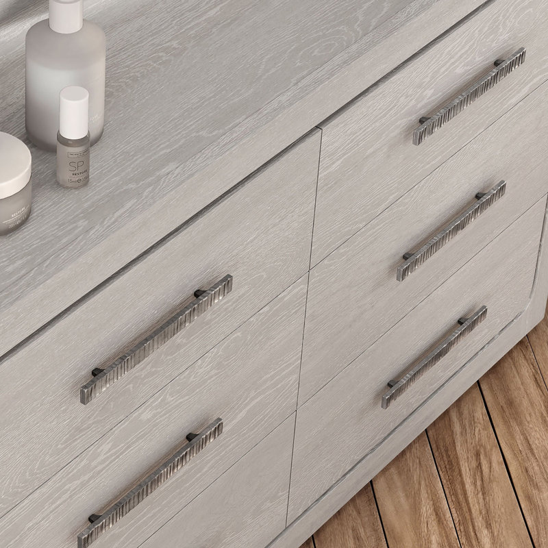 Archer 6-Drawer Dresser, White