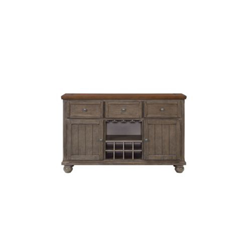 Rustic Two Tone Sever W/ Powerpack