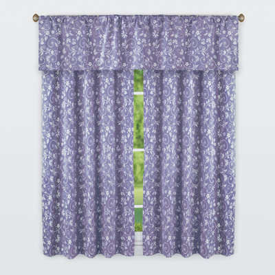 Panneau de rideau simple semi-transparent en microfibre