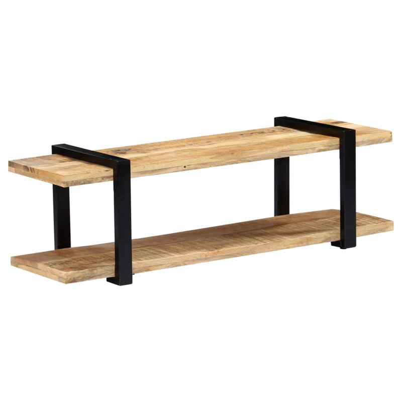 Arguelles TV Stand, Beige/Black