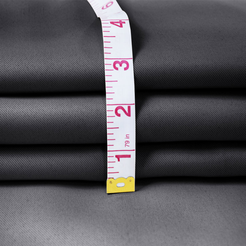 Philps Polyester Blend Blackout Single Curtain Panel, 52" W x 84" L, Gray