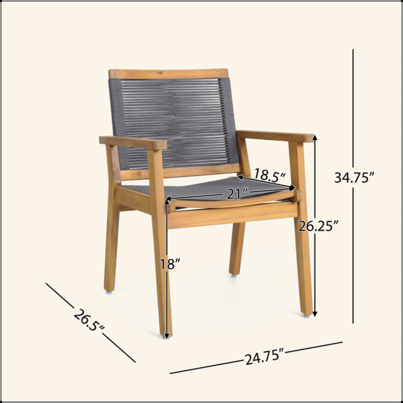 Chaise de salle à manger MCGILL (ensemble de 2)