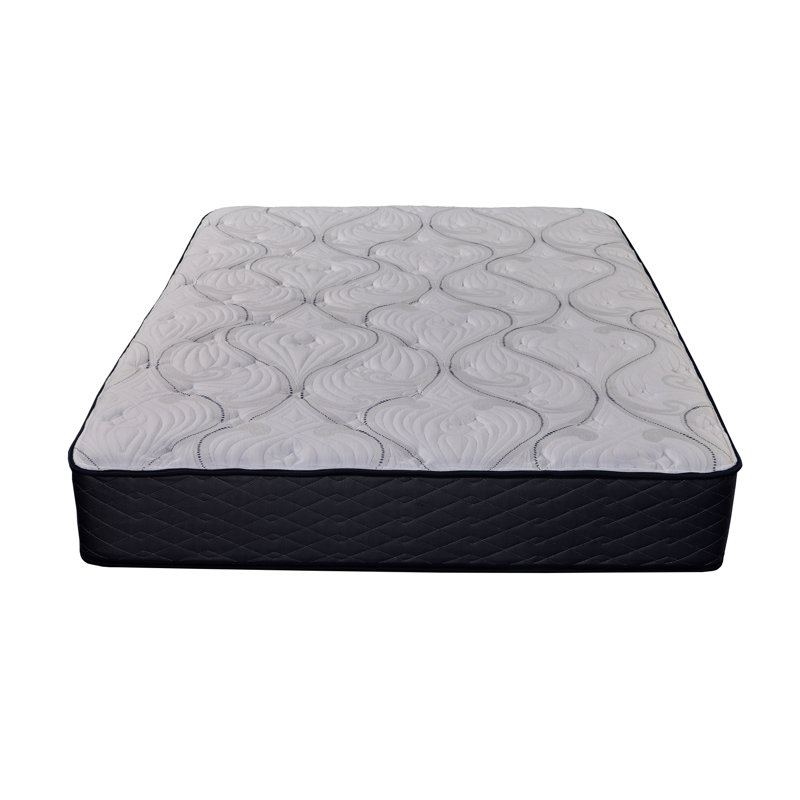 Matelas de repos ferme avec système de refroidissement double, mousse à mémoire de forme et durabilité, conception large, technologie de changement de phase en gel, conception blanc et bleu