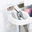 Support pour sèche-cheveux de salle de bain Raffertie