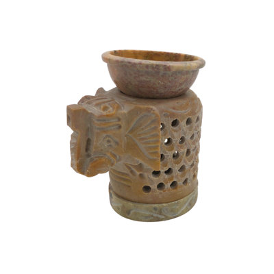 6'' H Stone Tabletop Tealight Holder