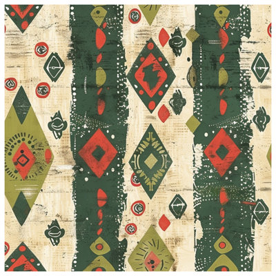 Couvertures à motifs géométriques abstraits
