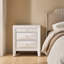Table de chevet blanche Loviisa-480174857