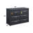 Cargo Gunmetal Finish Dresser