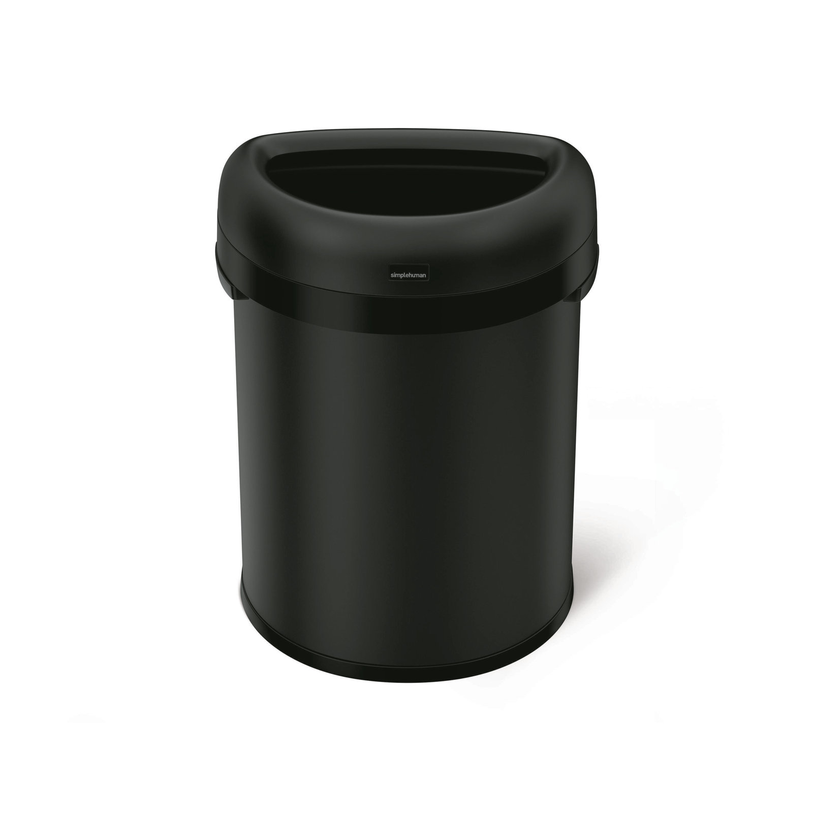 21 Gallons Kitchen Trash Can, Black