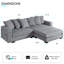 Canapé modulaire rembourré 4 pièces 4 pièces-2090008262