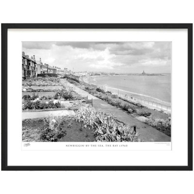 Newbiggin By The Sea, The Bay C1960 - Single Picture Frame Print