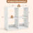 Open Bookshelf With Anti-tip Kits Home Modern Style Storage Shelf For Study-1167624187