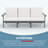 Reata HDPE 2 Piece Sofa Seating Group with Cushions-214430272-214430279