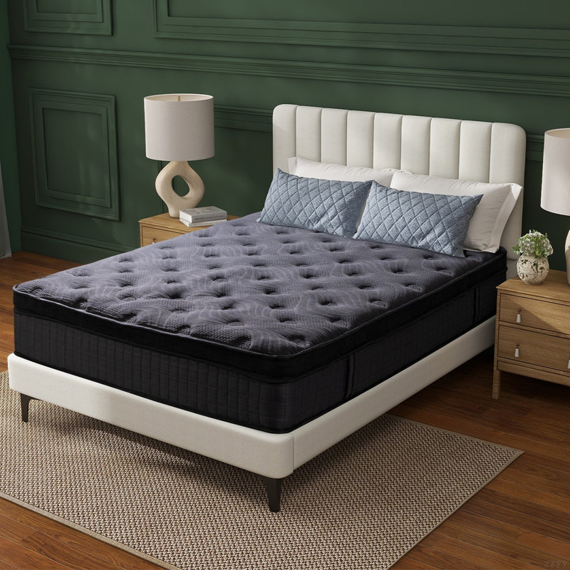 Matelas hybride à ressorts ensachés 10 po, Grand lit
