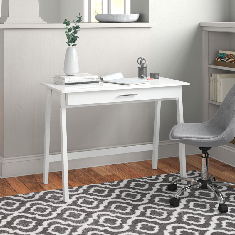 Haywa Writing Desk, True White